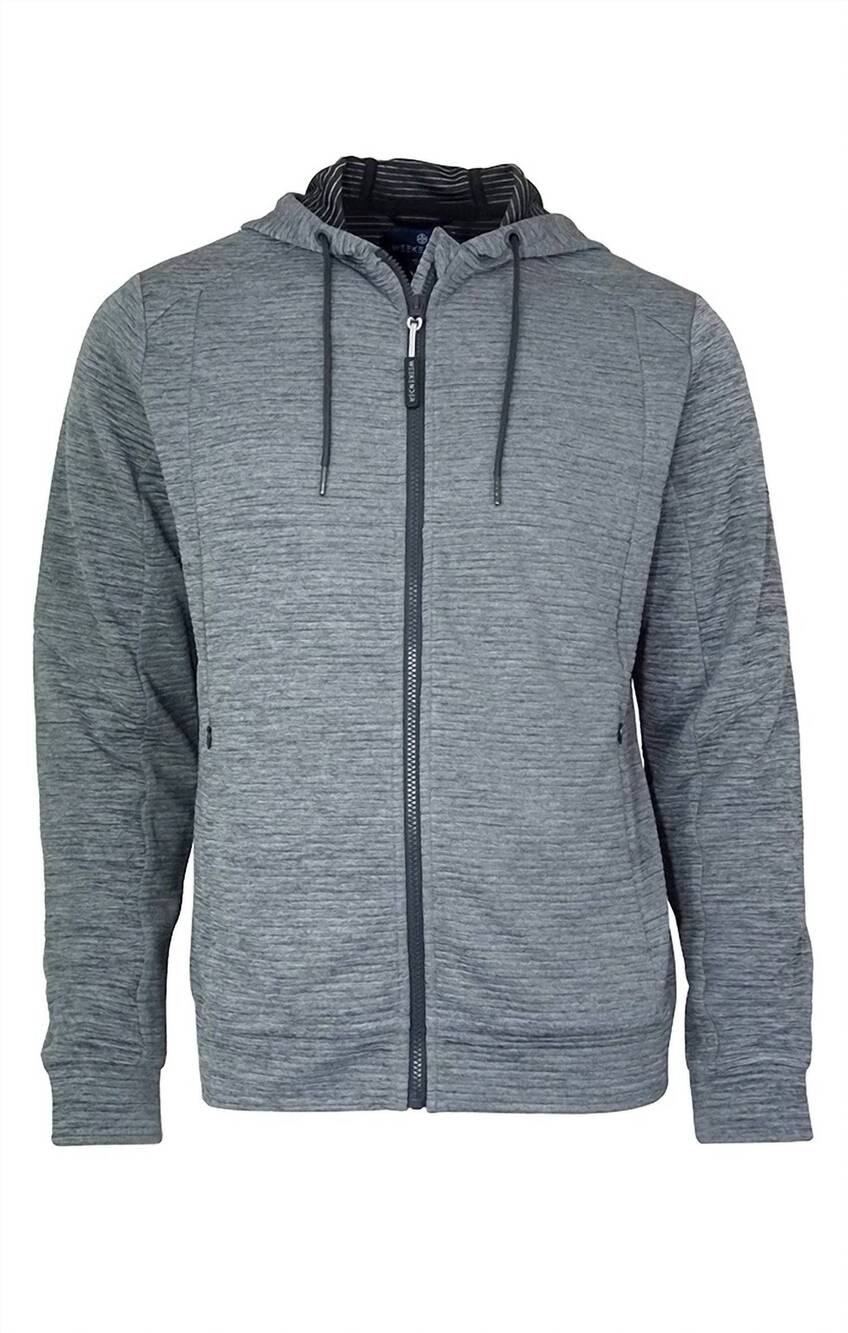 NEW HOOK & TACKLE men's camano island jacket in grey